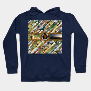 My African Adventure Wildlife Collage Hoodie